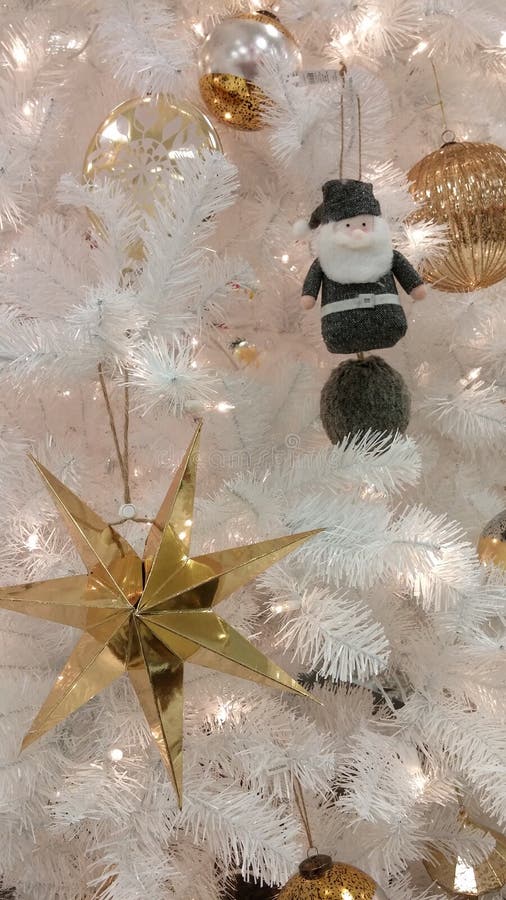 Christmas Tree with Stuffed Animals Stock Image Image of animals