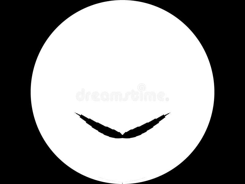 Circle Black And White Half