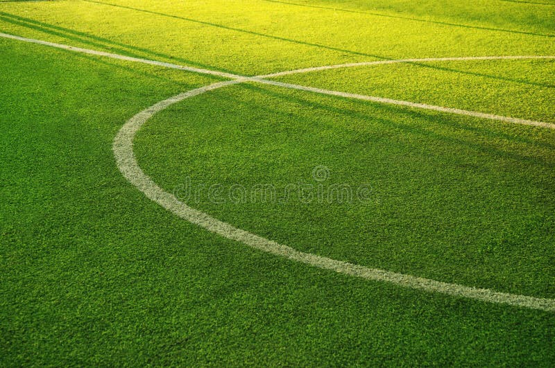 Curve Stock Banner Sport Competition Green Grass Line - Background of grass: with of Image 228401518 Football White court, Field Photo