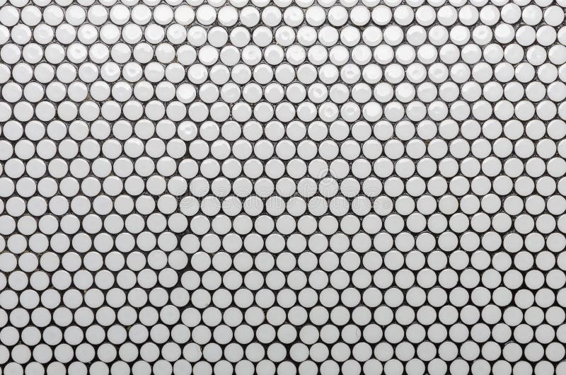 White Circle Tile Pattern As Background Stock Image Image of circle
