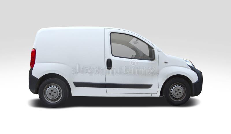 small white vans