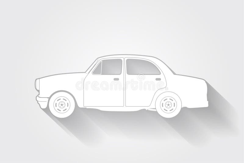 Very Old Car Stock Illustration by ©servantes #198918328
