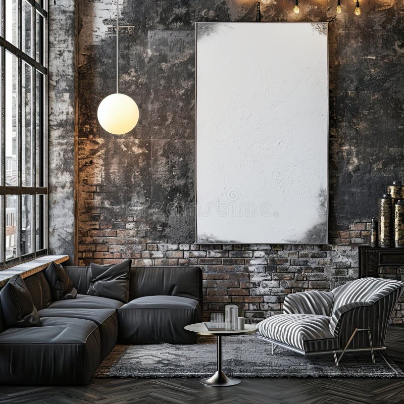 White Clean Picture Mock Up Frame a Large Blank White Poster Mock Up