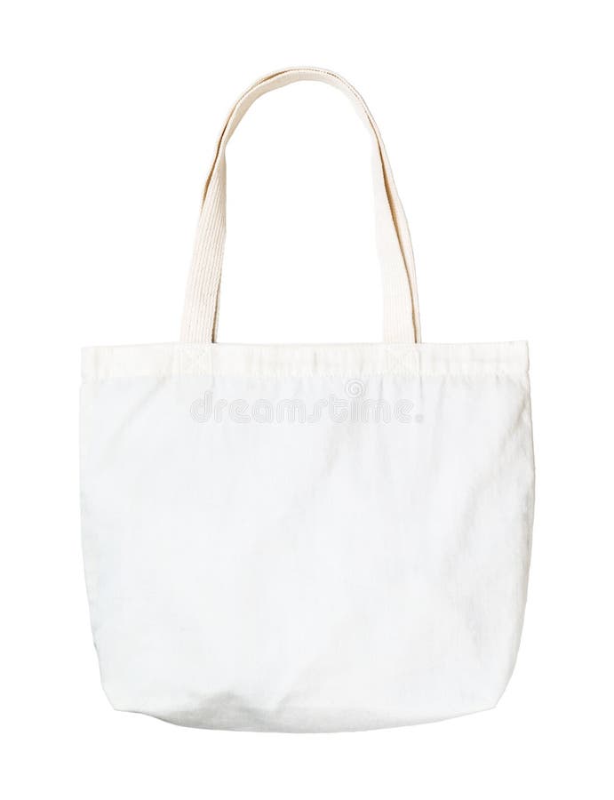 White Cloth bag royalty free stock photos