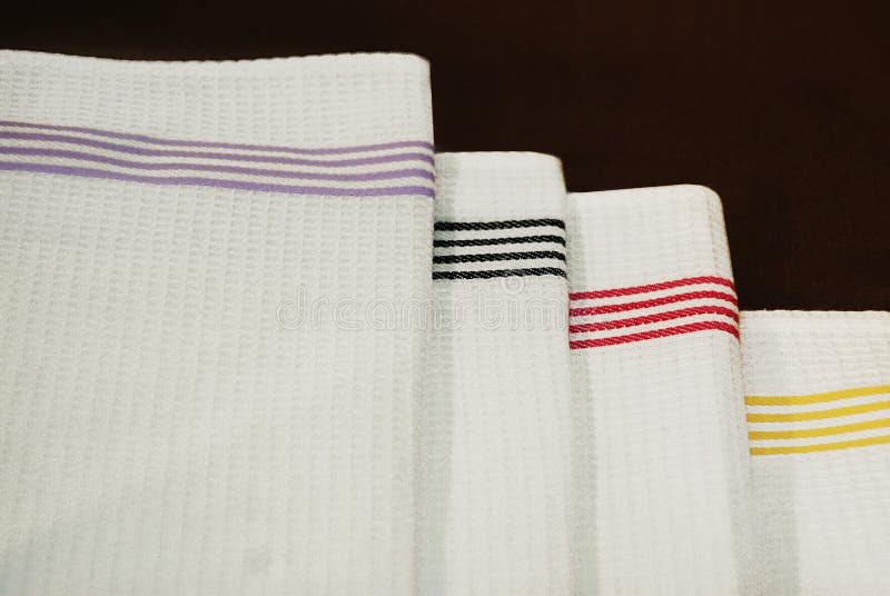 White cloth napkins stock photo. Image of cotton, texture 43750350