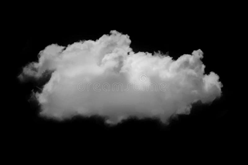White Cloud on Black Background Stock Image Image of white, storm 147075013