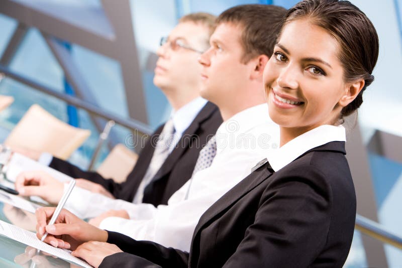 White collar worker stock photo. Image of background 17502704