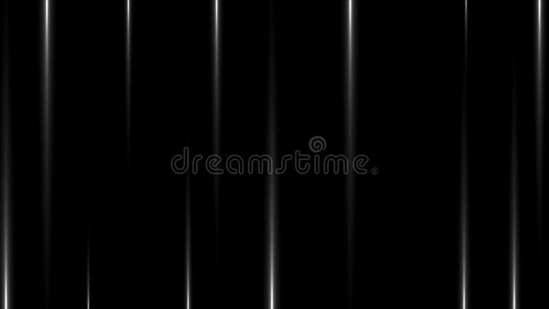 White color flickering optical flares on black background royalty free illustration