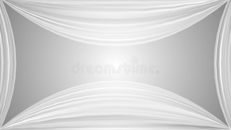 White color multiple lines moving with blank space modern design gradient background vector illustration