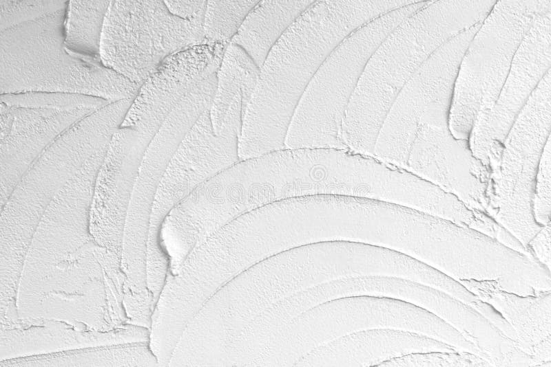 White Concrete Painted Wall Rough Texture Background Stock Illustration