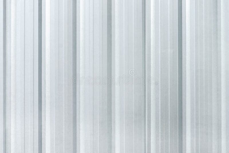 White Corrugated metal texture