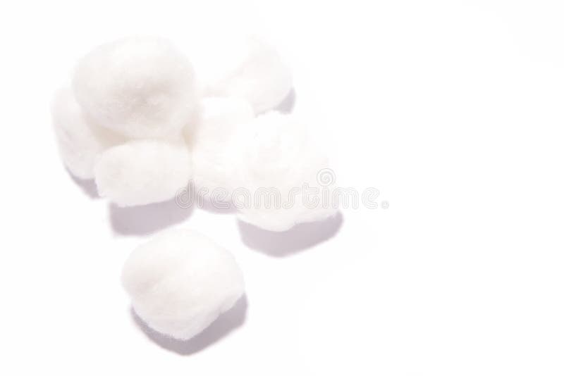Cotton balls stock photo. Image of cleaning, basket, beauty 412930