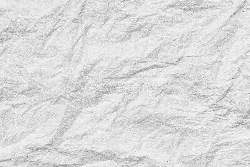 White Crumbled Paper Texture Background for Cover Card Design Stock