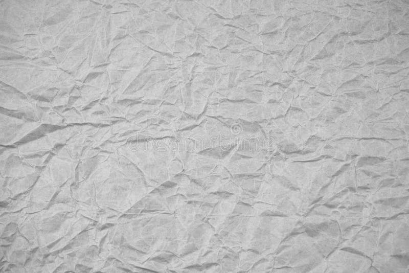 White crumpled wrapping paper background, texture of grey wrinkled of old  vintage paper, creases on the surface of gray paper - Stock Image -  Everypixel
