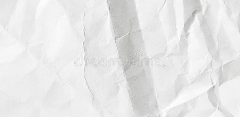 White Crumpled Paper Background, Texture Old for Web Design Screensavers.  Stock Photo - Image of letter, creased: 205588296