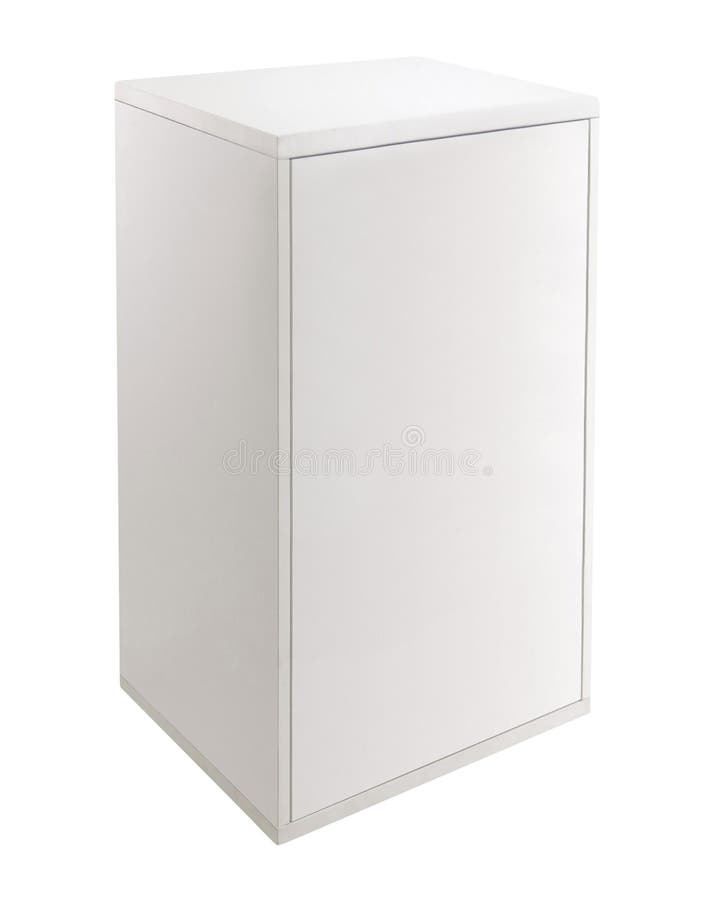 White Cupboard Isolated on White Stock Image Image of sideboard