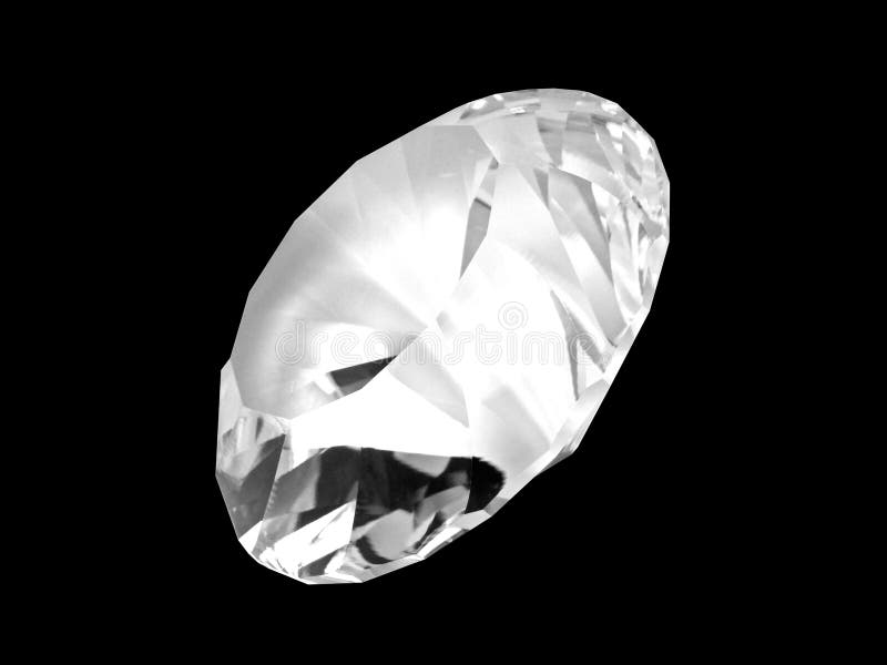 White Diamond Crystal (Front)