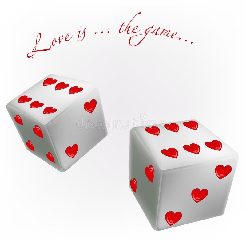 Win Draw Lose White Dice Words Stock Illustration 141042673