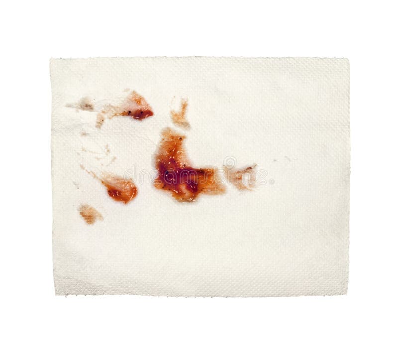 Dirty napkin. stock image. Image of pattern, equipment 33051881