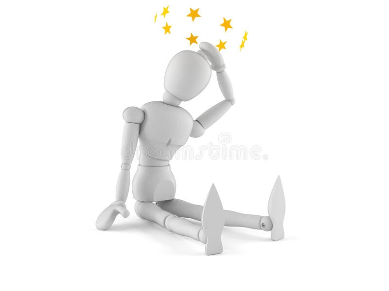 White dummy stock illustration. Illustration of cartoon - 97107736