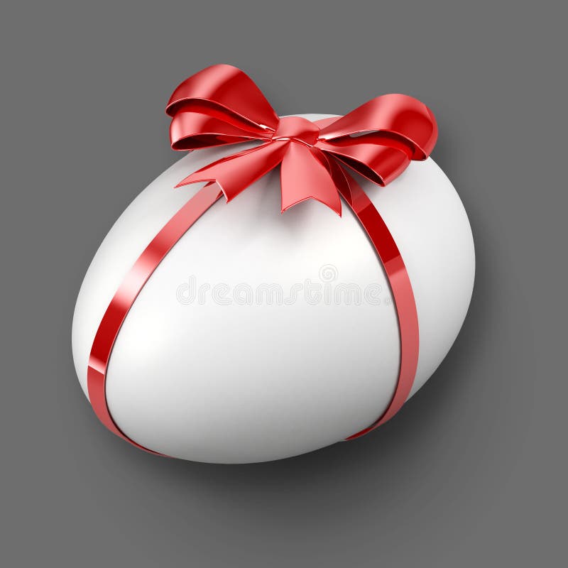 White Egg stock illustration