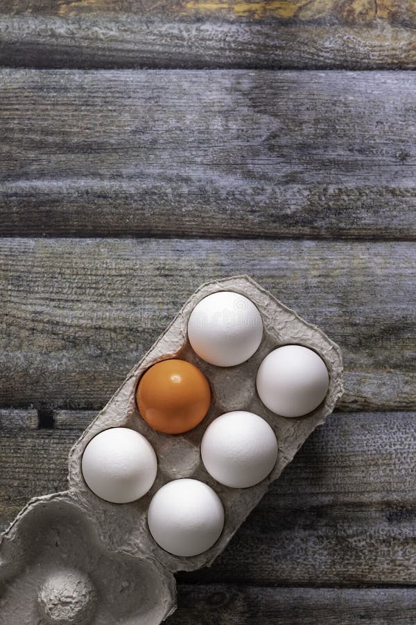 White Eggs on Try Package Uncooked Stock Image Image of healthy