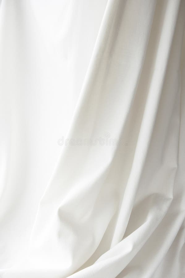 White Elegant Canvas Cloth Texture Drapery Background Stock Image Image Of Crumpled Background