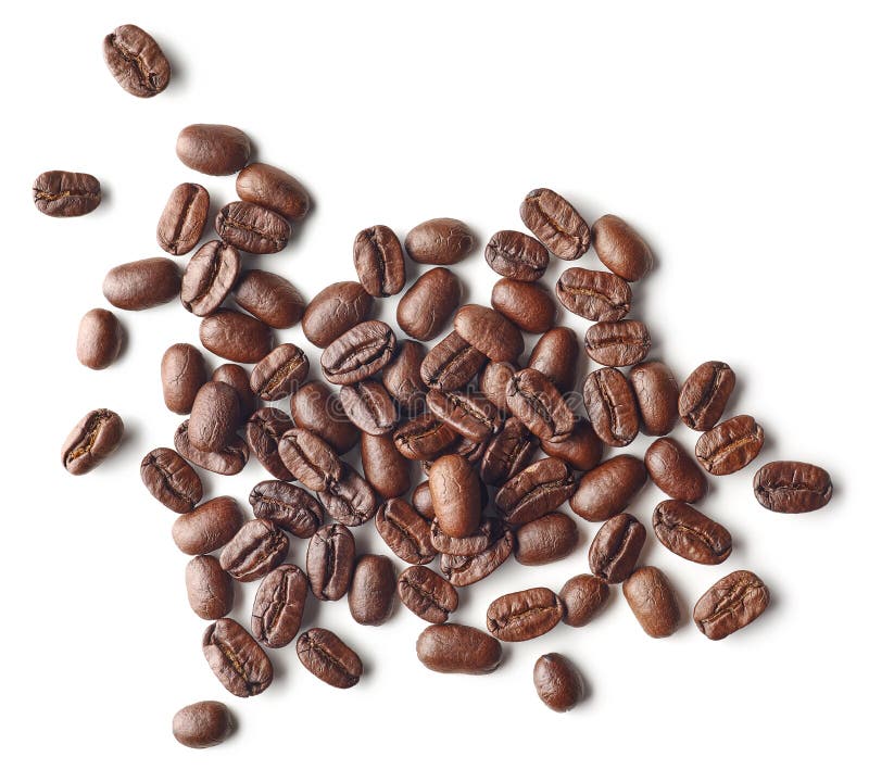 White f? r skugga f? r bakgrundsb? nor kaffe isolerad grillad arkivbild