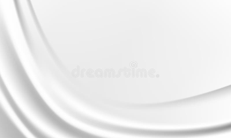 White fabric wave texture luxury background vector royalty free illustration