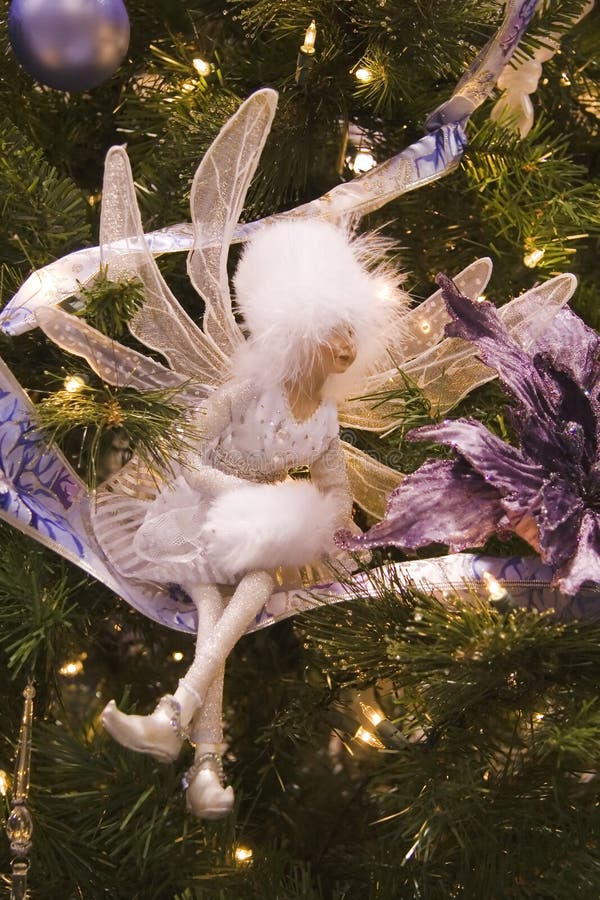 White Fairy Ornament royalty free stock photos