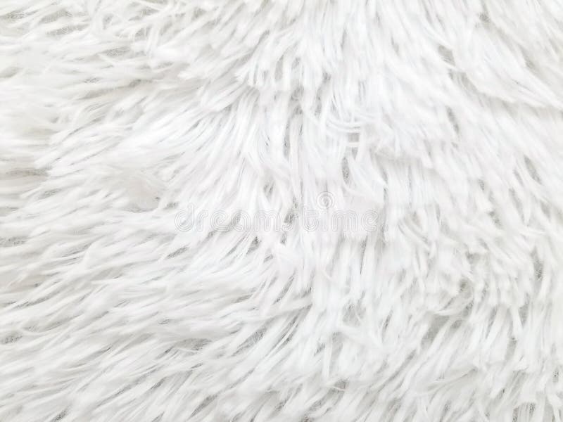 White Fake Fur Textured Rug Stock Photo - Image of white, fuzzy: 134394376