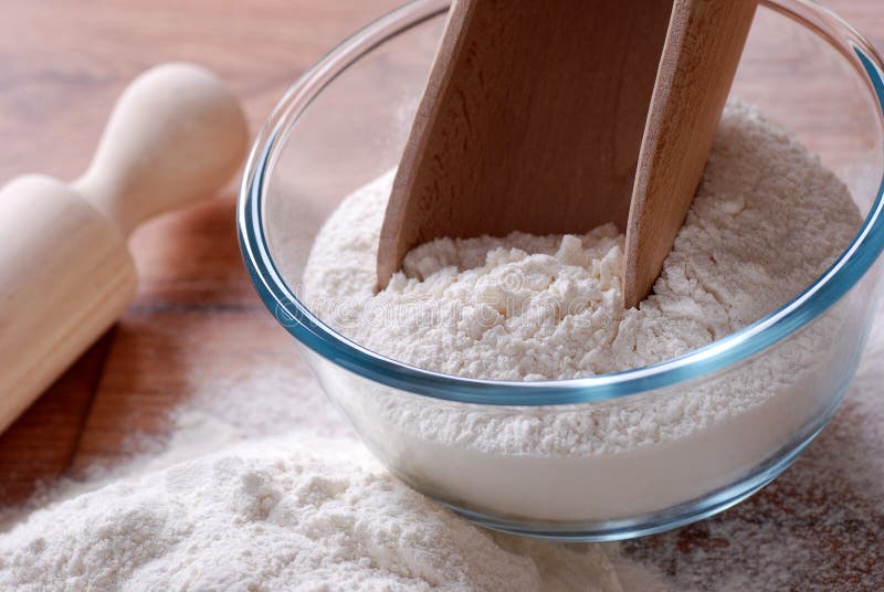 White flour stock photo. Image of rolling, dust, grind 23504844