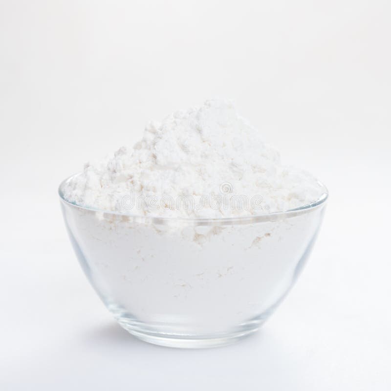 White flour for baking stock image. Image of side, eating 35231653