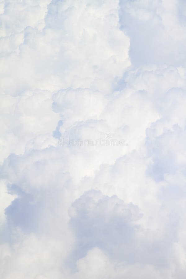 White Fluffy Clouds Background Stock Photo - Image of heaven, cloud:  33964700