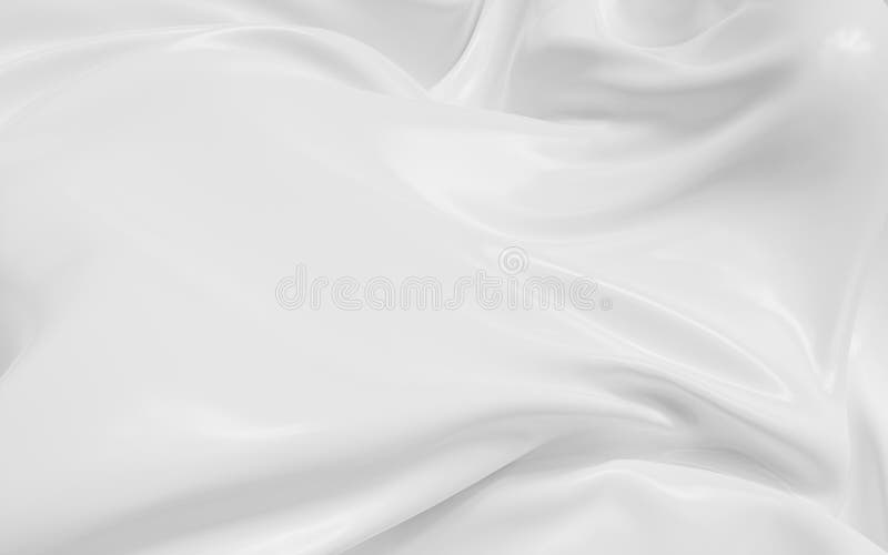 White Flying Clothes, 3d Rendering Stock Illustration Illustration of