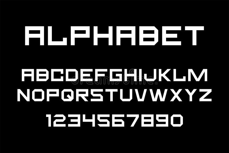 White of font and alphabet stock vector. Illustration of colorful 131616061