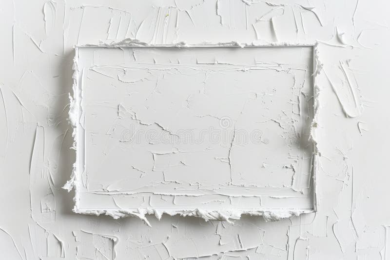 White Frame Texture Background, Realistic Square Frames, White Blank Picture Mockup Template vector illustration