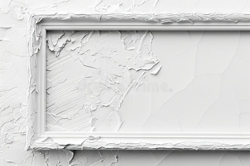 White Frame Texture Background, Realistic Square Frames, White Blank Picture Mockup Template vector illustration