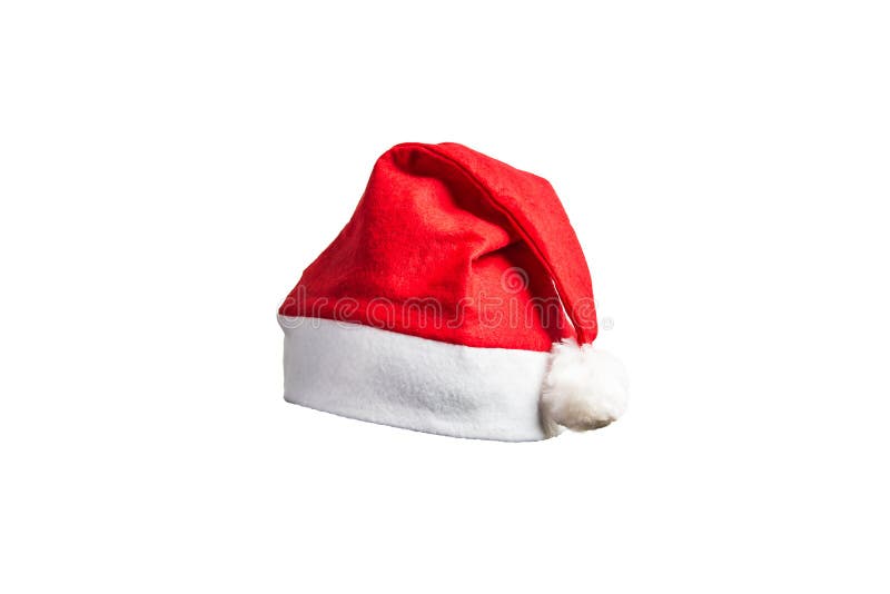 white för bakgrundsjulhatt royaltyfria bilder white för bakgrundsjulhatt royaltyfria bilder