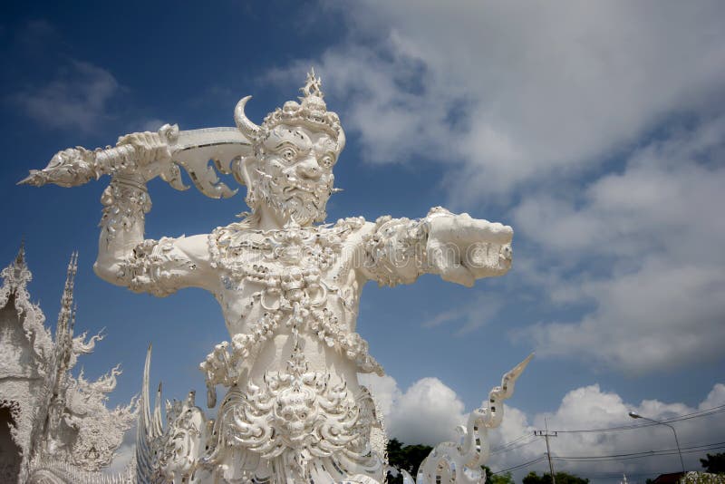 White Giant at Wat Rong Khun