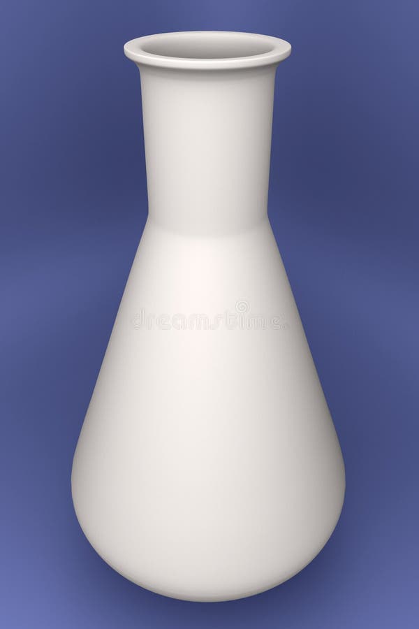 Chemical Glass Retorts with Colorful Liquid Stock Illustration Illustration of sample