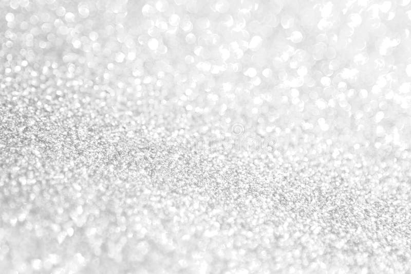 White Glitter Background, White Abstract Background with Blurred Bokeh,  Abstract Bokeh Lights with Soft Light Background. Stock Photo - Image of  blur, holiday: 219892442
