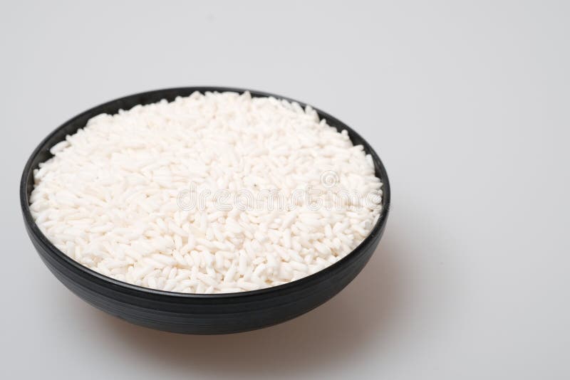 White Glutinous Rice stock image. Image of close, produce 15226043