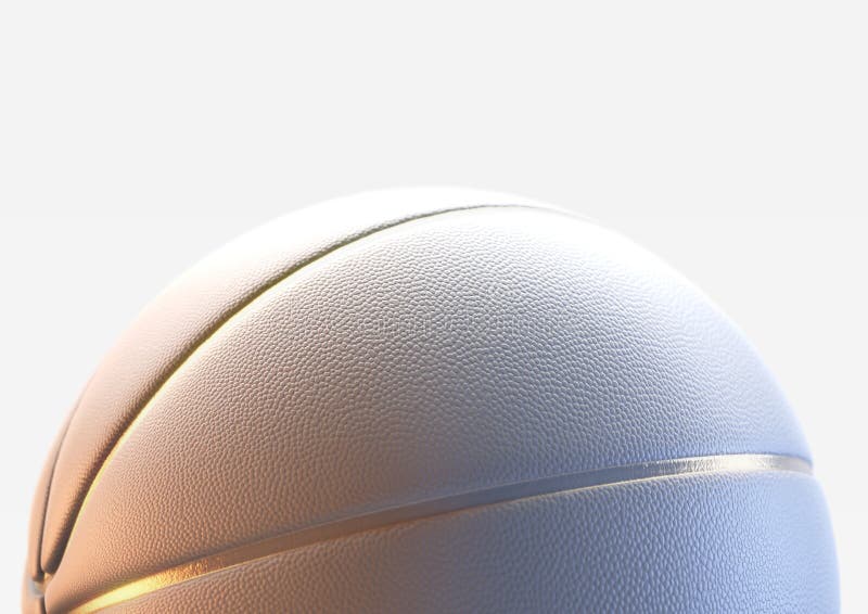 white and gold basketball