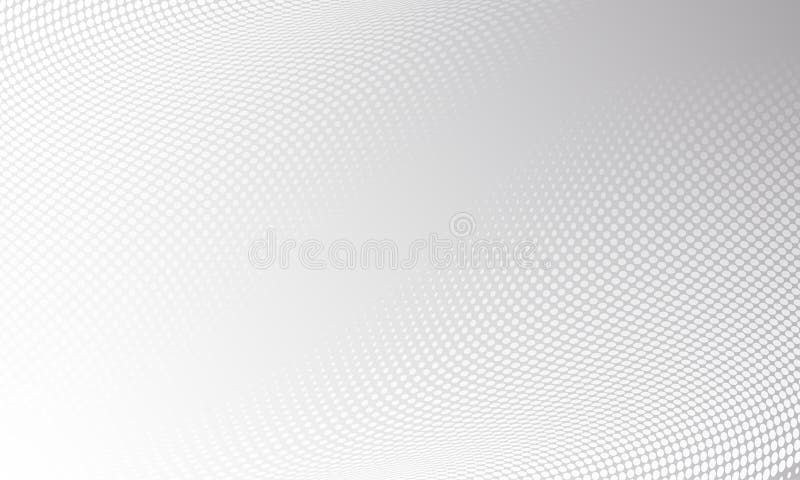 White gray modern bright halftone pattern background. Vector digital graphic design, motion texture background royalty free illustration
