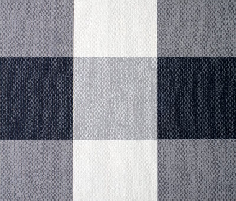 White, Grey and Black Gingham Tablecloth Stock Image Image of surface