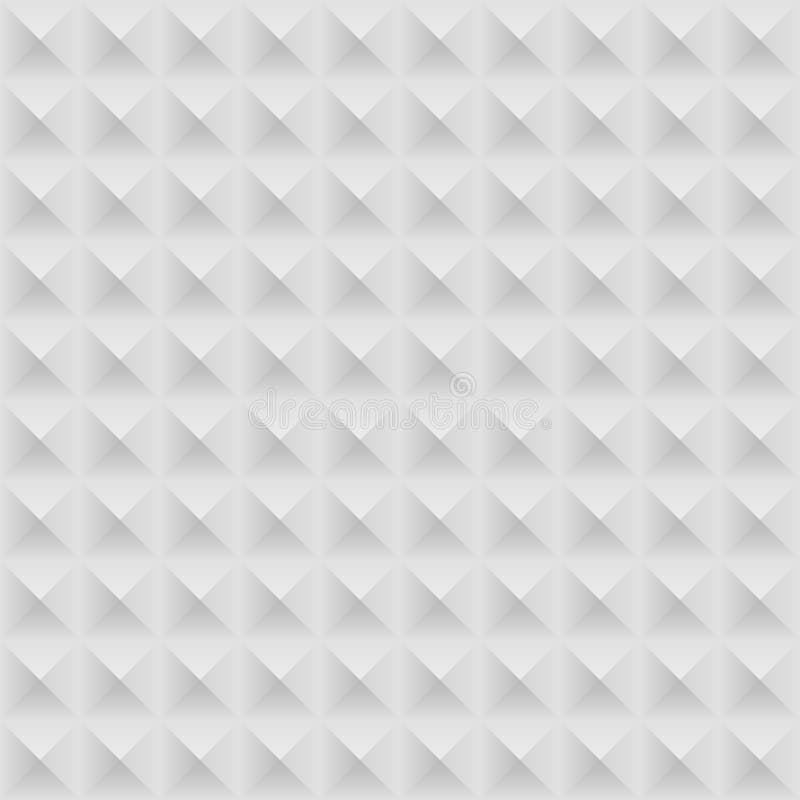 White Grey Seamless Geometric Pattern vector illustration