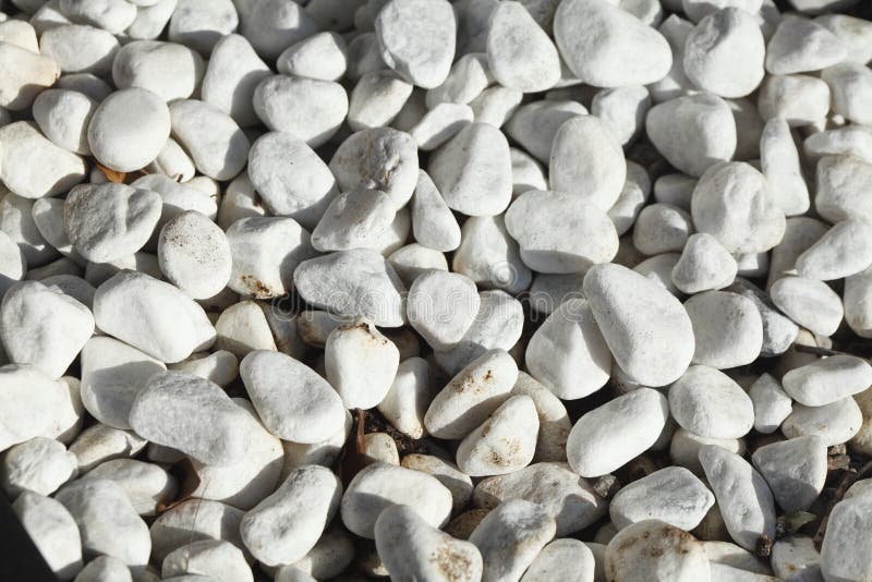 White grit stones stock photo. Image of pebbles, ground 106380626