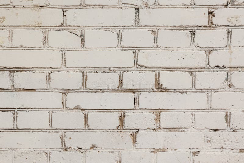 White Grungy Brick Wall with Cement Texture Background Stock Photo Image of interior, brick
