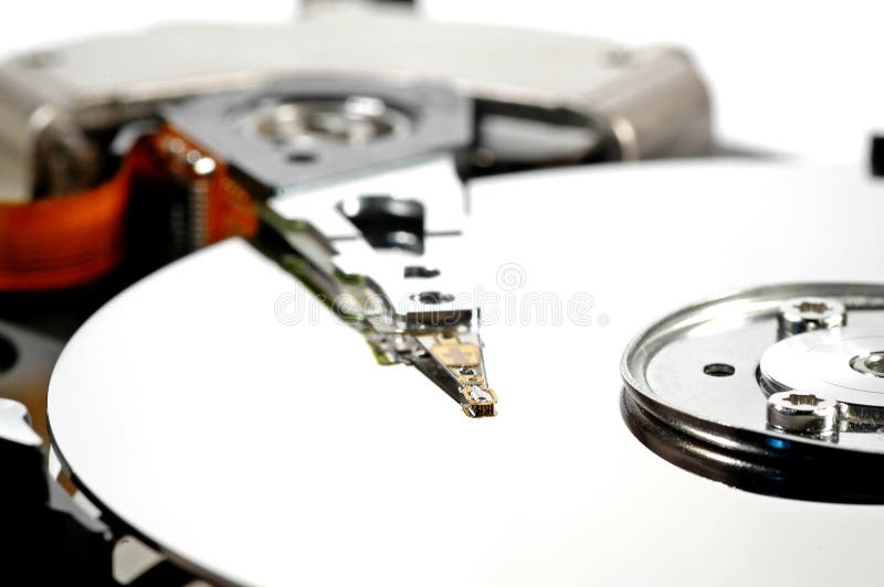 White Hard Drive